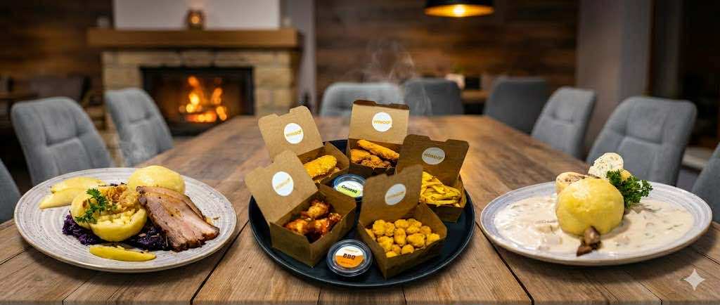 Food Place - Different cuisines